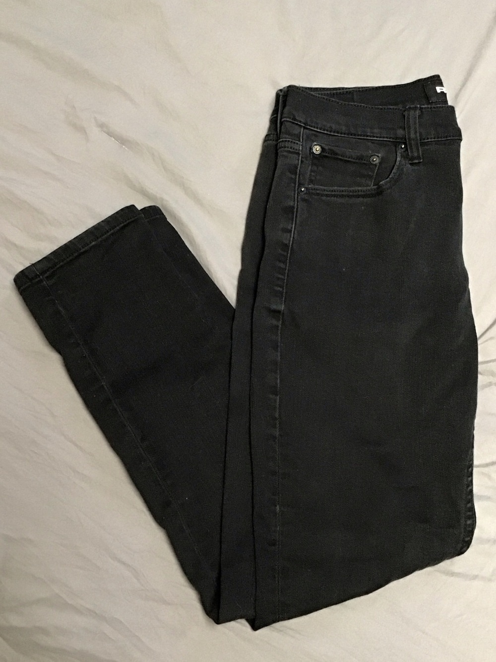 RSQ Black High-Rise Women's Jeans - Straight Slim Fit